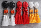 Bohemian Tassel Earrings for Women Ethnic Fringe Drop Jewelry