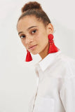Bohemian Tassel Earrings for Women Ethnic Fringe Drop Jewelry