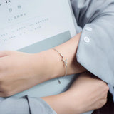 925 Silver 12 Constellation CZ Bracelet Women Jewelry