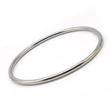 Stainless Steel Silver Circle Bracelet for Women