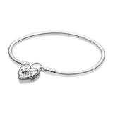 925 Silver Castle Bracelet for Women - DIY Star Jewelry