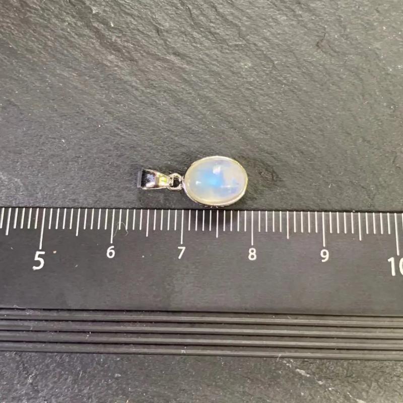 Moonstone Pendant Necklace Healing Energy Gift Lucky Jewelry