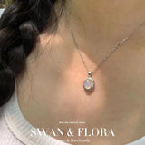 Moonstone Pendant Necklace Healing Energy Gift Lucky Jewelry