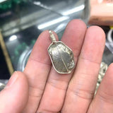 Raw Pyrite Pendant Necklace Fool's Stone Energy Rough Specimen DIY