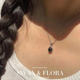 Natural Hypersthene Pendant Necklace Healing Energy Gift
