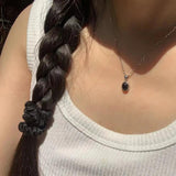Natural Hypersthene Pendant Necklace Healing Energy Gift
