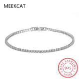 D VVS1 Moissanite Tennis Bracelet 925 Sterling Silver