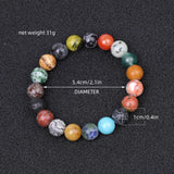 8 Planet Bracelets Unisex 100% Natural Stone Beaded Bracelet
