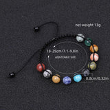 8 Planet Bracelets Unisex 100% Natural Stone Beaded Bracelet