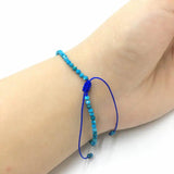 2-3mm Natural Stone Beads Choker Bracelet for Men and Women