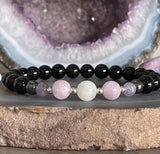 Rose Quartz Amazonite Beads Bracelet