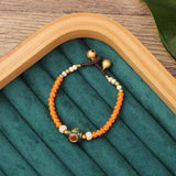 Tibetan Ethnic Stone Bracelet Men Women Nepal Beads Braided Bracelet