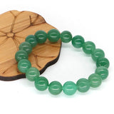 Green Aventurine Quartz Bracelet Healing Crystal Polished Gems Beads