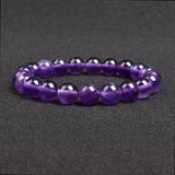 Natural Lace Amethysts Bracelet Purple Crystal Dream Amethyst