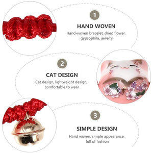 Japanese Style Student Hand Chain Bracelet Knitting Decor