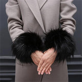 Furry Wrist Cuff Sleeve Bracelet Warm Wristband