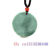 Jade Zodiac Pendant Green Necklace Gemstone Amulets Jewelry Stone Natural