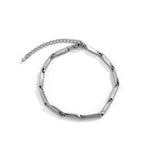 Classic Stainless Steel Adjustable Bone Chain Bracelet