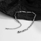 Classic Stainless Steel Adjustable Bone Chain Bracelet
