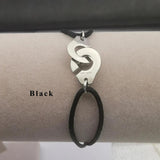 Menottes Handcuff Steel Bracelet Cord