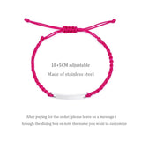 Customized Name Symbol Couple Bracelet - Friendship Bracelet