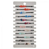 12PCS Acrylic Turtle/Fish Charms Bracelets Yoga Adjustable for Women