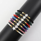 Colorful Adjustable Rope Charm Bracelet For Women