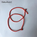 100 pcs Braided Red String Rope Bracelet Protection Men Women