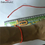 100 pcs Braided Red String Rope Bracelet Protection Men Women