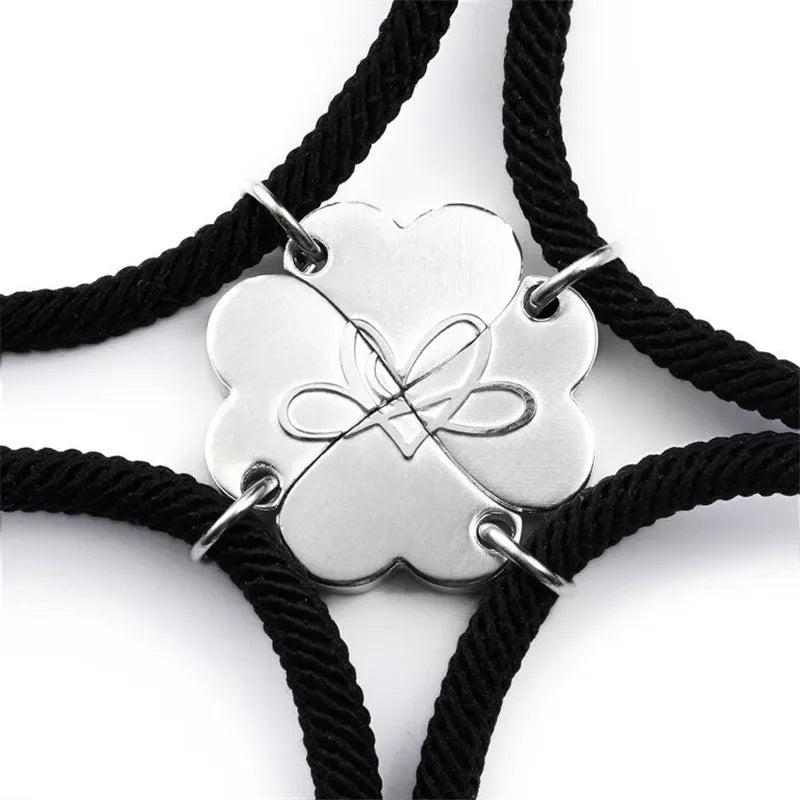 4PCS Love Attraction Magnet Bracelet for Couples and Family