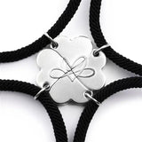 4PCS Love Attraction Magnet Bracelet for Couples and Family