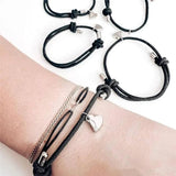 4PCS Love Attraction Magnet Bracelet for Couples and Family