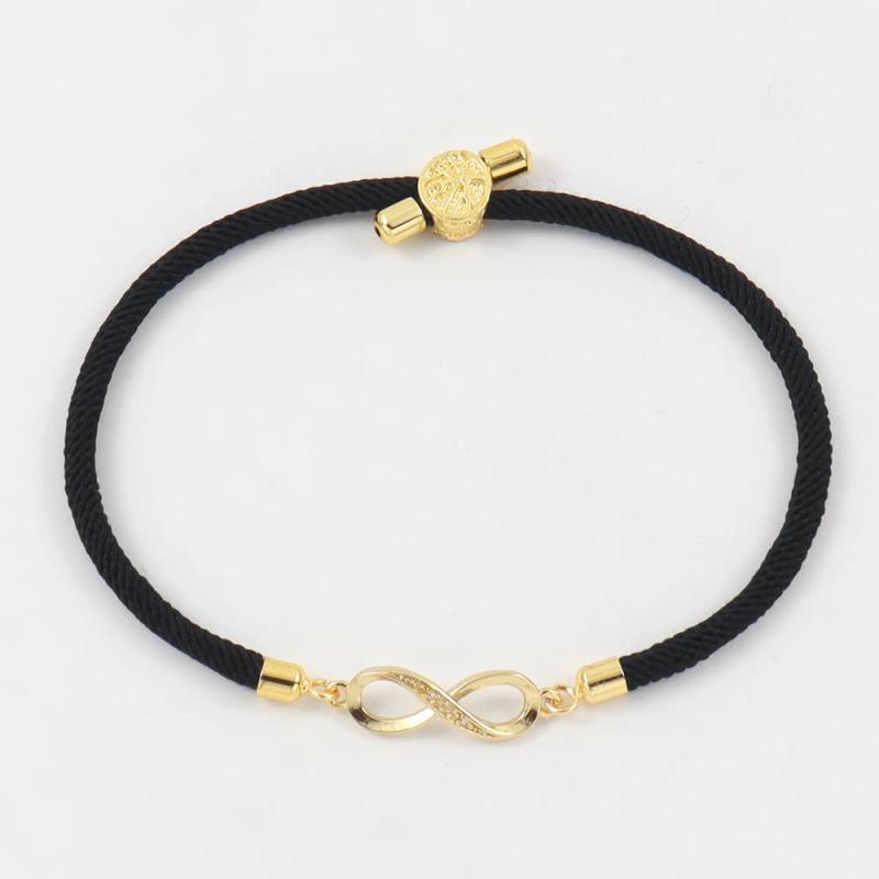 Hot Infinity Sign Bracelet Women Adjustable Colorful Rope Charm Bracelet