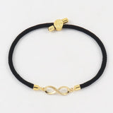 Hot Infinity Sign Bracelet Women Adjustable Colorful Rope Charm Bracelet