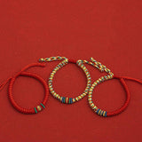 Tibetan Knot Bracelet Red String Bracelet for Couples