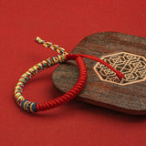 Tibetan Knot Bracelet Red String Bracelet for Couples
