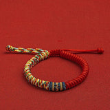 Tibetan Knot Bracelet Red String Bracelet for Couples