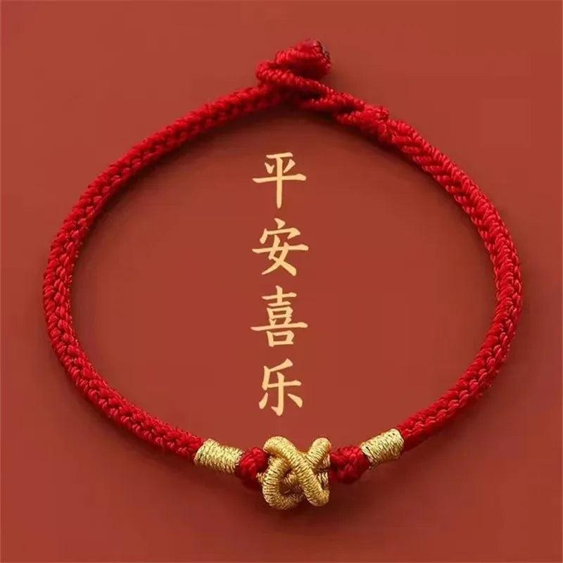 Red Rope Bracelets Lucky Knot Unisex Charm Bracelets