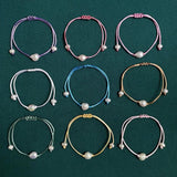 Baroque Pearl Red Rope Bracelet for Women