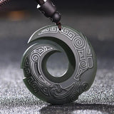 Natural Jade Pendant Necklace Hetian Jade Jewelry For Men Gift