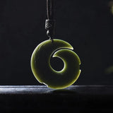 Natural Jade Pendant Necklace Hetian Jade Jewelry For Men Gift