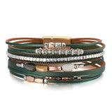 Boho Style Multi-layer Leather Bracelet for Women