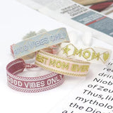 Adjustable Woven Bracelet For Women Girls, Braided Bracelets, Mother's Gift