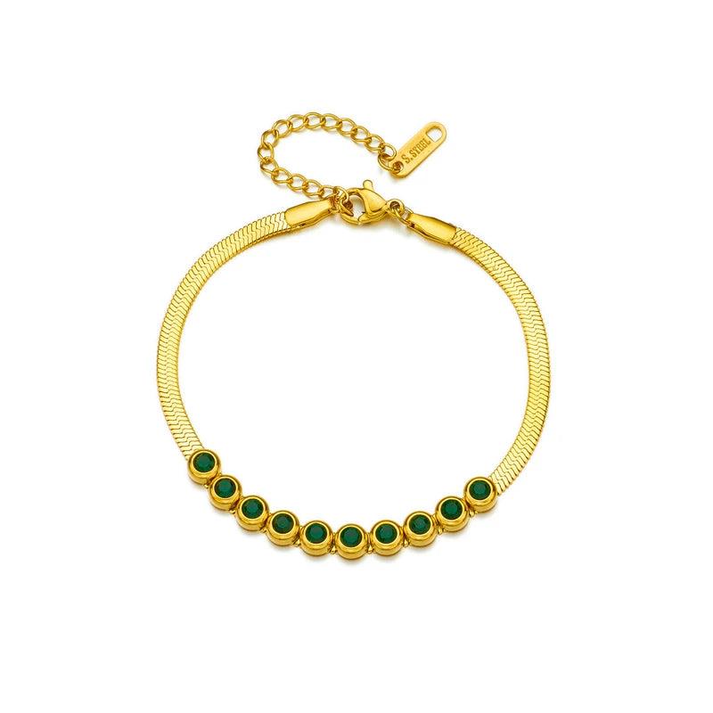 316L Stainless Steel Bangle Bracelet for Women Girls
