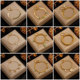 316L Stainless Steel Bangle Bracelet for Women Girls