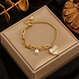 316L Stainless Steel Bangle Bracelet for Women Girls