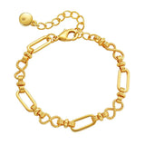 Copper Plated 18K Retro Bracelet Europe & US Senior Jewelry