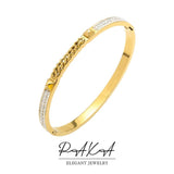 18K Plating Zircon Bracelet for Women