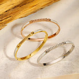 18K Plating Zircon Bracelet for Women