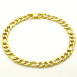 18K Stainless Steel Bracelet 8 Inch Chain